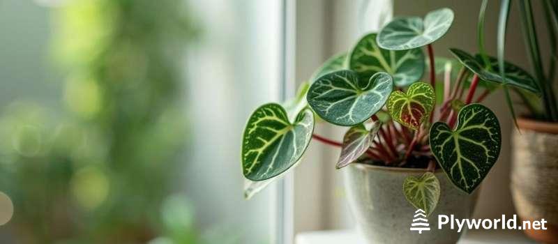 Plantas pequeñas que viven en ambientes húmedos 8 Peperomia (Peperomia spp.)